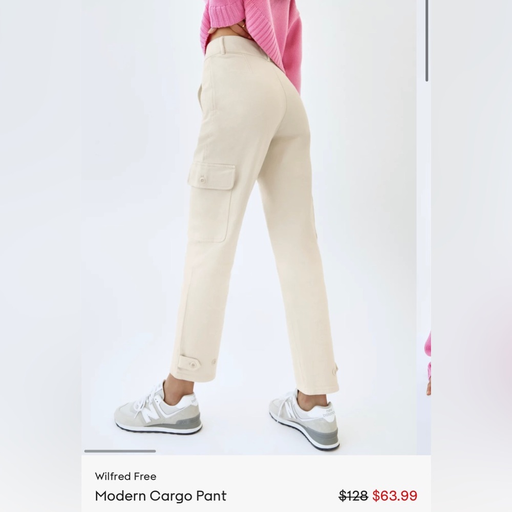 Wilfred Free Modern Cargo Pant ARITZIA, Size 6, Taupe